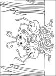 coloriage enfant 1001 Pattes