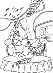 coloriage enfant 1001 Pattes