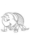 coloriage enfant 1001 Pattes
