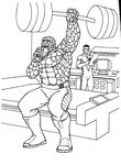 coloriage enfant 4 Fantatisques