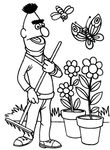 coloriage enfant 5 Rue Sesame