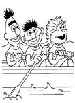 coloriage enfant 5 Rue Sesame