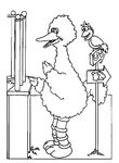coloriage enfant 5 Rue Sesame