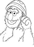 coloriage enfant 5 Rue Sesame