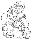coloriage enfant 5 Rue Sesame