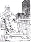 coloriage enfant Action Man