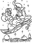 dessin enfant Aladdin