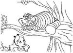 coloriage enfant Alice