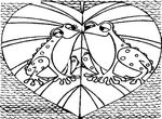 coloriage enfant Amour