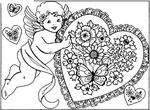 dessin enfant Amour