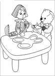 coloriage enfant Andy Pandy