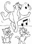 coloriage enfant Aristochats