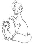 dessin enfant Aristochats