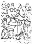 coloriage enfant Arthur