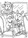 coloriage enfant Arthur