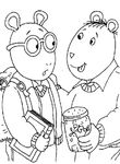 coloriage enfant Arthur