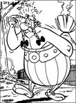 coloriage enfant Asterix