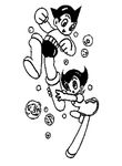 coloriage enfant Astro Boy