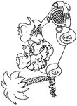 coloriage enfant Babar