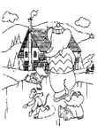 coloriage enfant Babar