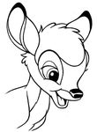 dessin enfant Bambi