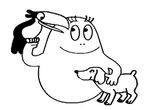 dessin enfant Barbapapa