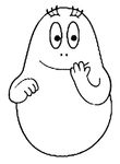 coloriage enfant Barbapapa