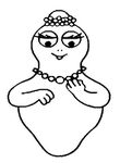 coloriage enfant Barbapapa