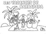 coloriage enfant Barbapapa