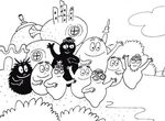 dessin enfant Barbapapa