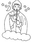 coloriage enfant Bonne Nuit Les Petits