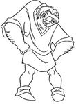 dessin enfant Bossu De Notre Dame
