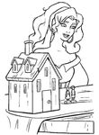 coloriage enfant Bossu De Notre Dame