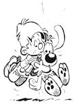 coloriage enfant Boule Et Bill