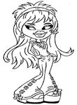 coloriage enfant Bratz