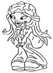 coloriage enfant Bratz