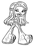 dessin enfant Bratz