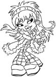 coloriage enfant Bratz