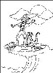 coloriage enfant Bus Magique