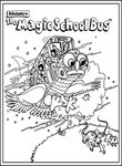 coloriage enfant Bus Magique