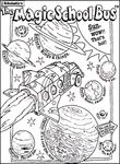 coloriage enfant Bus Magique