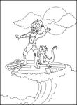 coloriage enfant Bus Magique