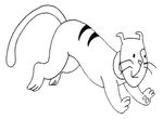coloriage enfant Caillou