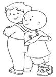 dessin enfant Caillou