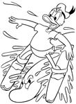 coloriage enfant Donald