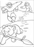 coloriage enfant Frere Des Ours