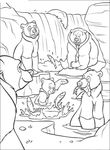 coloriage enfant Frere Des Ours