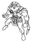 coloriage Jackie Chan