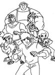 coloriage enfant Jackie Chan
