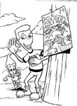 coloriage enfant Jimmy